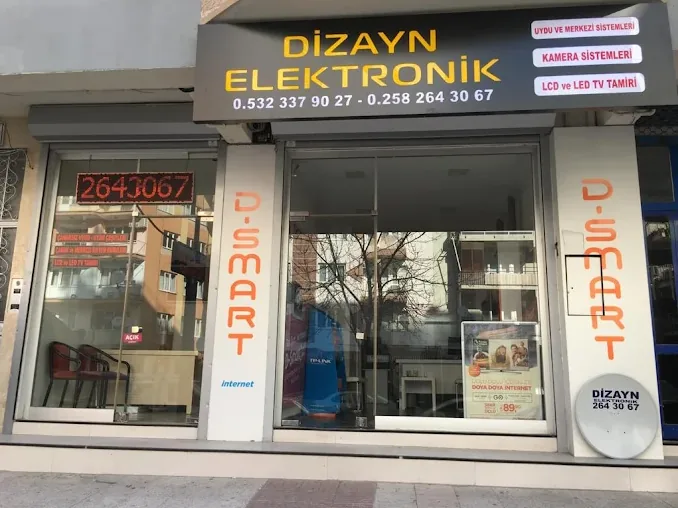 Denizli Dizayn Elektronik Mağaza Cephesi ve Teknik Servis Adresi